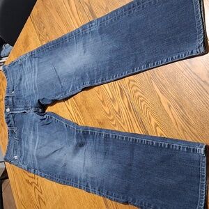 AG ADRIANO GOLDSCHMIED Jeans  Mens 34 BLUE MATCHBOX SLIM STRAIGHT  Used Preowned